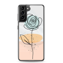 Samsung Galaxy S21 Plus Pasty Flower Line Samsung Case by Design Express