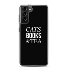 Samsung Galaxy S21 Plus Cats Books Tea (Funny) Samsung Case by Design Express