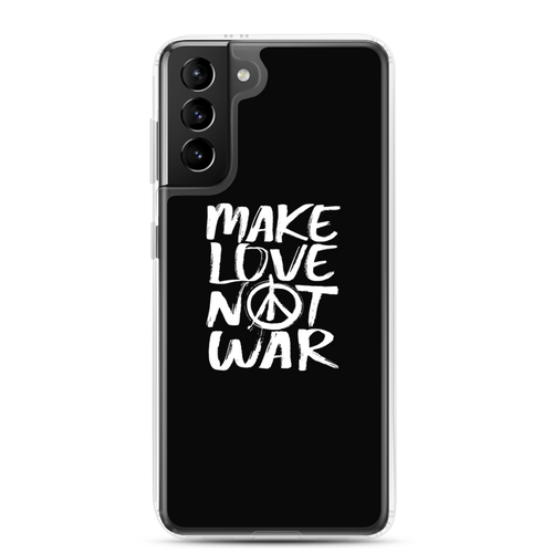 Samsung Galaxy S21 Plus Make Love Not War (Funny) Samsung Case by Design Express