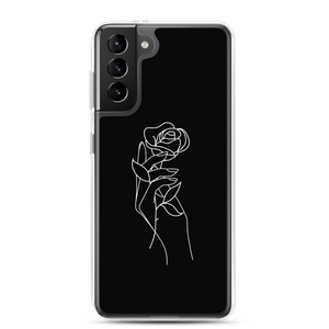 Samsung Galaxy S21 Plus Rose in Hand Samsung Case by Design Express