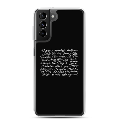 Samsung Galaxy S21 Plus Thank You Various Language Samsung Case by Design Express