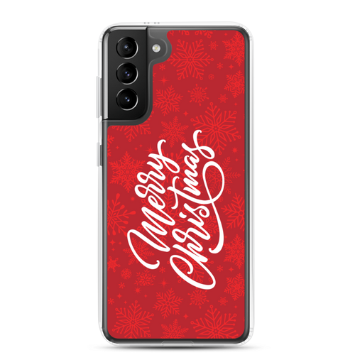 Samsung Galaxy S21 Plus Merry Christmas Samsung Case by Design Express