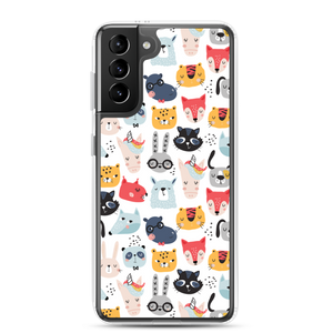 Samsung Galaxy S21 Plus Funny Animal Pattern Samsung Case by Design Express