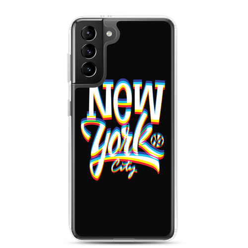 Samsung Galaxy S21 Plus New York City Glitch Samsung Case by Design Express