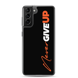 Samsung Galaxy S21 Plus Never Give Up (Motivation) Samsung Case by Design Express