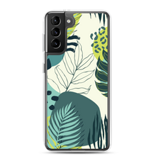 Samsung Galaxy S21 Plus Fresh Tropical Leaf Pattern Samsung Case by Design Express