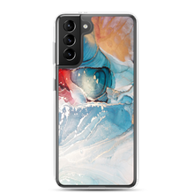 Samsung Galaxy S21 Plus Colorful Marble Liquid ink Art Full Print Samsung Case by Design Express