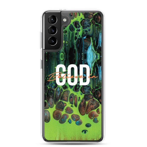 Samsung Galaxy S21 Plus Believe in God Samsung Case by Design Express