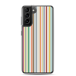 Samsung Galaxy S21 Plus Colorfull Stripes Samsung Case by Design Express