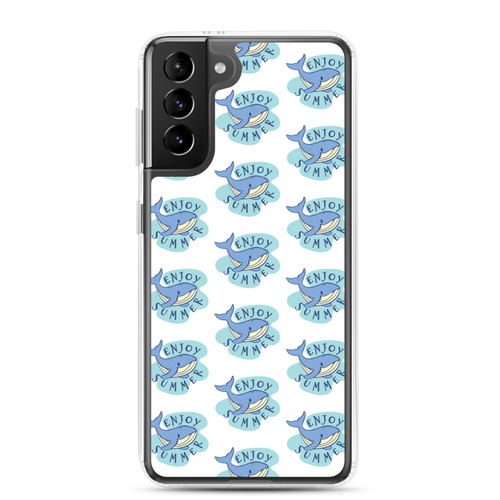 Samsung Galaxy S21 Plus Whale Enjoy Summer Samsung Case by Design Express