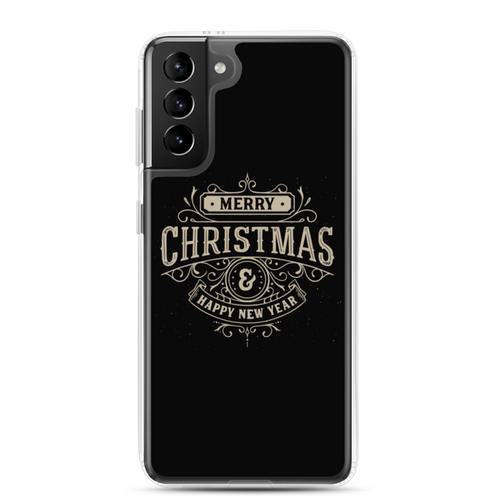 Samsung Galaxy S21 Plus Merry Christmas & Happy New Year Samsung Case by Design Express