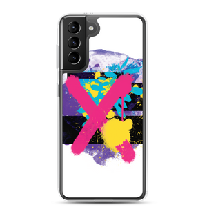 Samsung Galaxy S21 Plus Abstract Series 01 Samsung Case White by Design Express