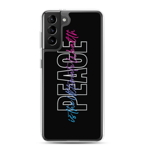 Samsung Galaxy S21 Plus Peace is the Ultimate Wealth Samsung Case by Design Express