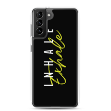 Inhale Exhale Clear Case for Samsung®