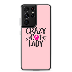 Samsung Galaxy S21 Ultra Crazy Cat Lady (Cat Lover) Funny Samsung Case by Design Express