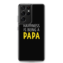 Samsung Galaxy S21 Ultra Happiness is Being a Papa (Funny) Samsung Case by Design Express