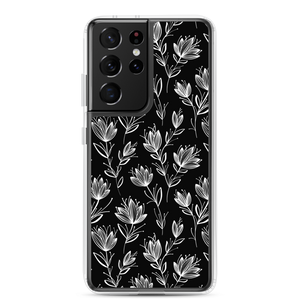 Samsung Galaxy S21 Ultra Leaf Line Pattern Samsung Case by Design Express