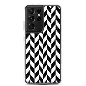 Samsung Galaxy S21 Ultra Chevron Flip Pattern Samsung Case by Design Express