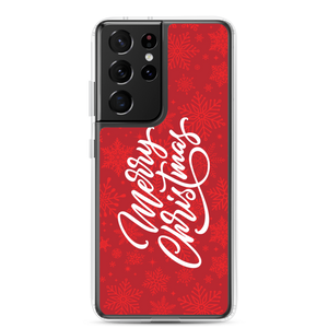 Samsung Galaxy S21 Ultra Merry Christmas Samsung Case by Design Express