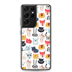 Samsung Galaxy S21 Ultra Funny Animal Pattern Samsung Case by Design Express