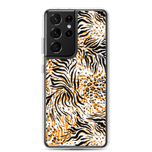 Samsung Galaxy S21 Ultra Tiger Seamless Pattern Samsung Case by Design Express