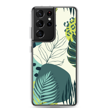 Samsung Galaxy S21 Ultra Fresh Tropical Leaf Pattern Samsung Case by Design Express