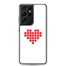 Samsung Galaxy S21 Ultra I Heart U Pixel Samsung Case by Design Express