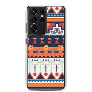 Samsung Galaxy S21 Ultra Traditional Pattern 01 Samsung Case by Design Express