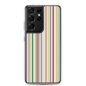 Samsung Galaxy S21 Ultra Colorfull Stripes Samsung Case by Design Express
