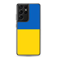 Samsung Galaxy S21 Ultra Ukraine Flag (Support Ukraine) Samsung Case by Design Express