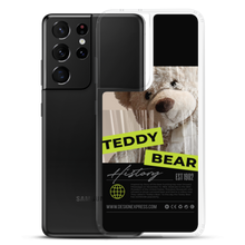 Teddy Bear Hystory Samsung Case Black by Design Express