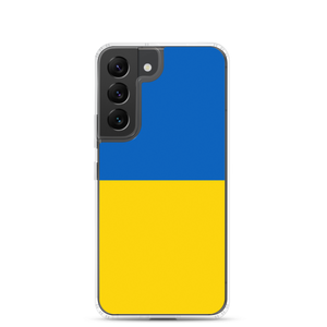 Samsung Galaxy S22 Ukraine Flag (Support Ukraine) Samsung Case by Design Express