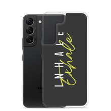 Inhale Exhale Clear Case for Samsung®