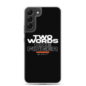 Samsung Galaxy S22 Plus Two Words One Finger Samsung Case by Design Express