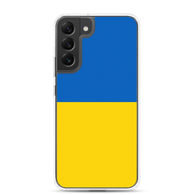 Samsung Galaxy S22 Plus Ukraine Flag (Support Ukraine) Samsung Case by Design Express