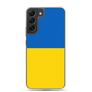 Samsung Galaxy S22 Plus Ukraine Flag (Support Ukraine) Samsung Case by Design Express