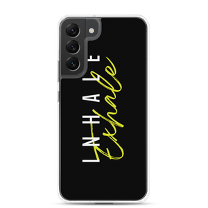 Inhale Exhale Clear Case for Samsung®