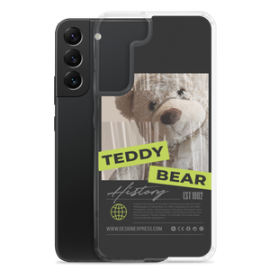 Teddy Bear Hystory Samsung Case Black by Design Express