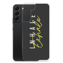 Inhale Exhale Clear Case for Samsung®