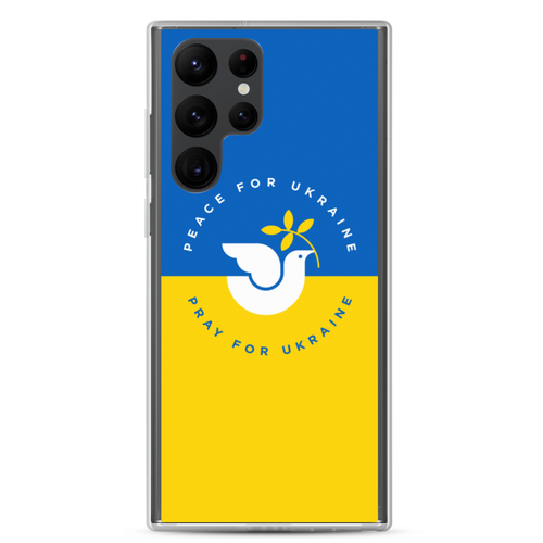 Samsung Galaxy S22 Ultra Peace For Ukraine Samsung Case by Design Express
