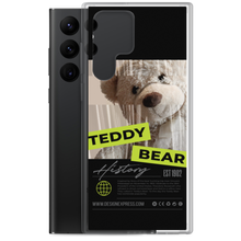 Teddy Bear Hystory Samsung Case Black by Design Express