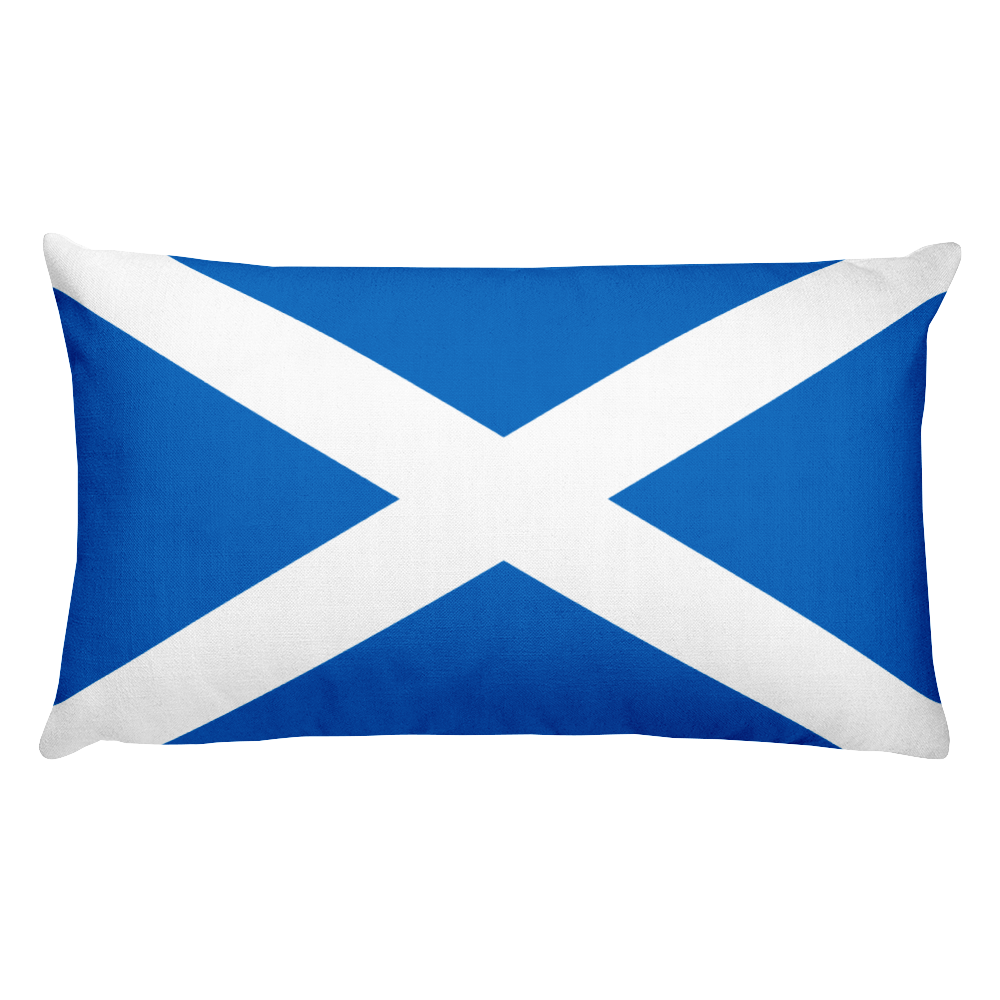 Default Title Scotland Flag Allover Print Rectangular Pillow Home by Design Express