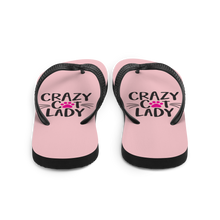 Crazy Cat Lady (Cat Lover) Funny Flip-Flops by Design Express