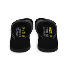 Not Talk To Me (Funny) Flip-Flops by Design Express