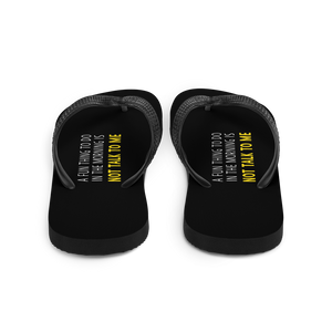 Not Talk To Me (Funny) Flip-Flops by Design Express