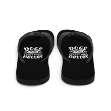 Dogs Make Everything Better (Dog lover) Funny Flip-Flops by Design Express