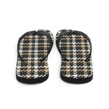 Houndstooth Large Pattern Flip-Flops by Design Express