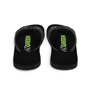 Go Green (Motivation) Flip-Flops by Design Express