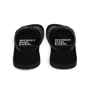 Worst Dad Ever (Funny) Flip-Flops by Design Express