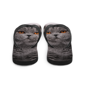 British Shorthair (Cat Lover) Flip-Flops by Design Express